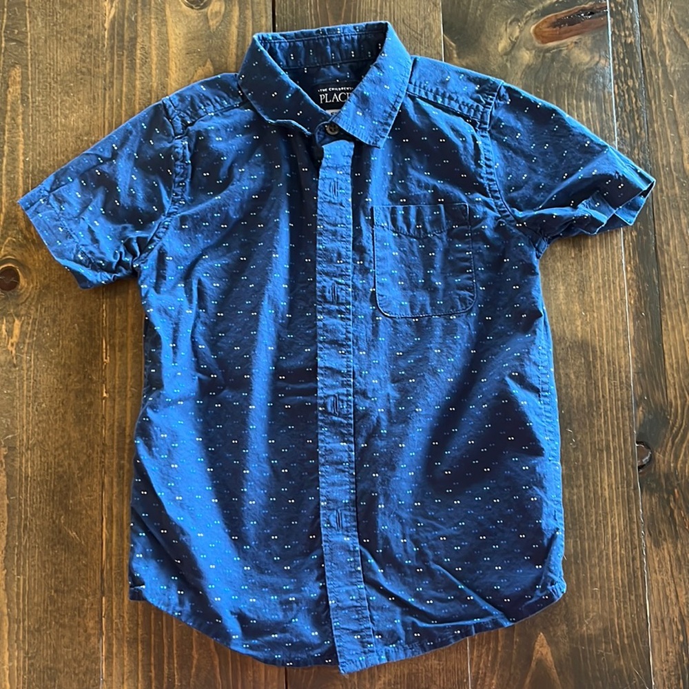 Boy’s short sleeve button down shirt